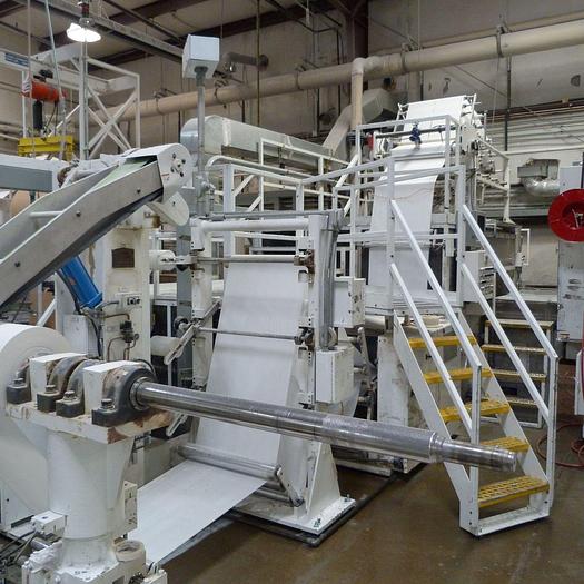 Used BRETTING 12" - 17" VARI SIZE NAPKIN FOLDER / REBUILT 2013