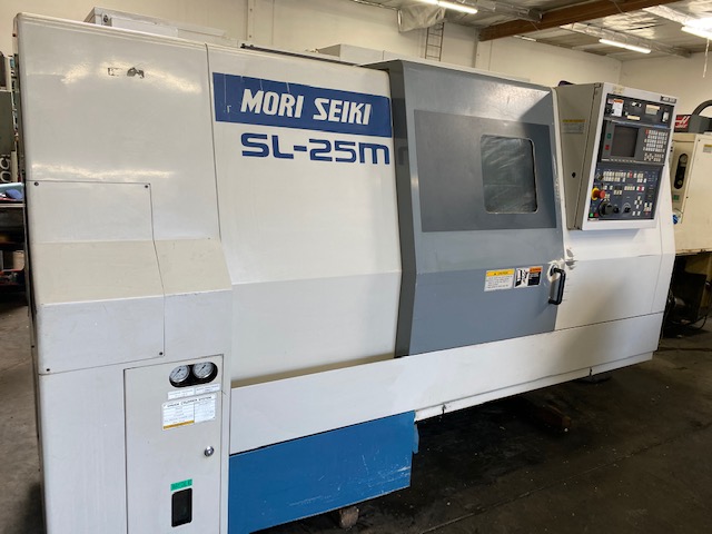 Used MORI SEIKI SL-25MC CNC TURNING CENTER LIVE TOOLING #5660