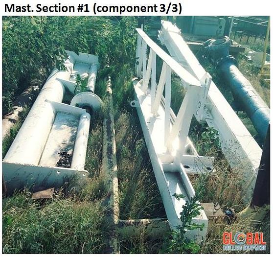 Used Item 0652 : Land Cantilever Rig 1000 HP, Capable of Drilling to 18,000 feet land rig