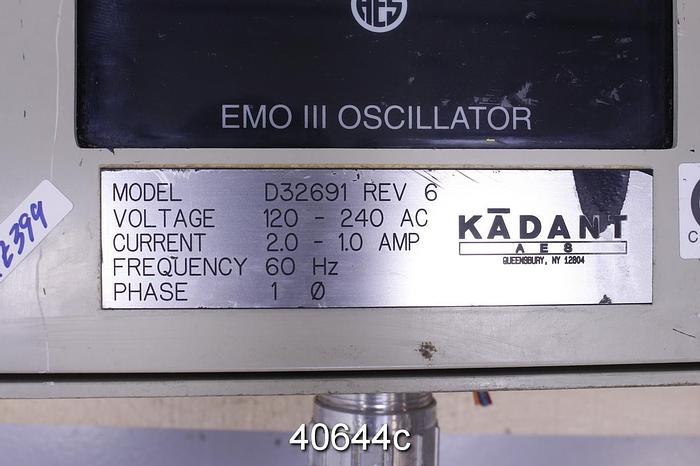 Used Kadant AES EMO III Shower Oscillator Drive Controller Digital Display #40644