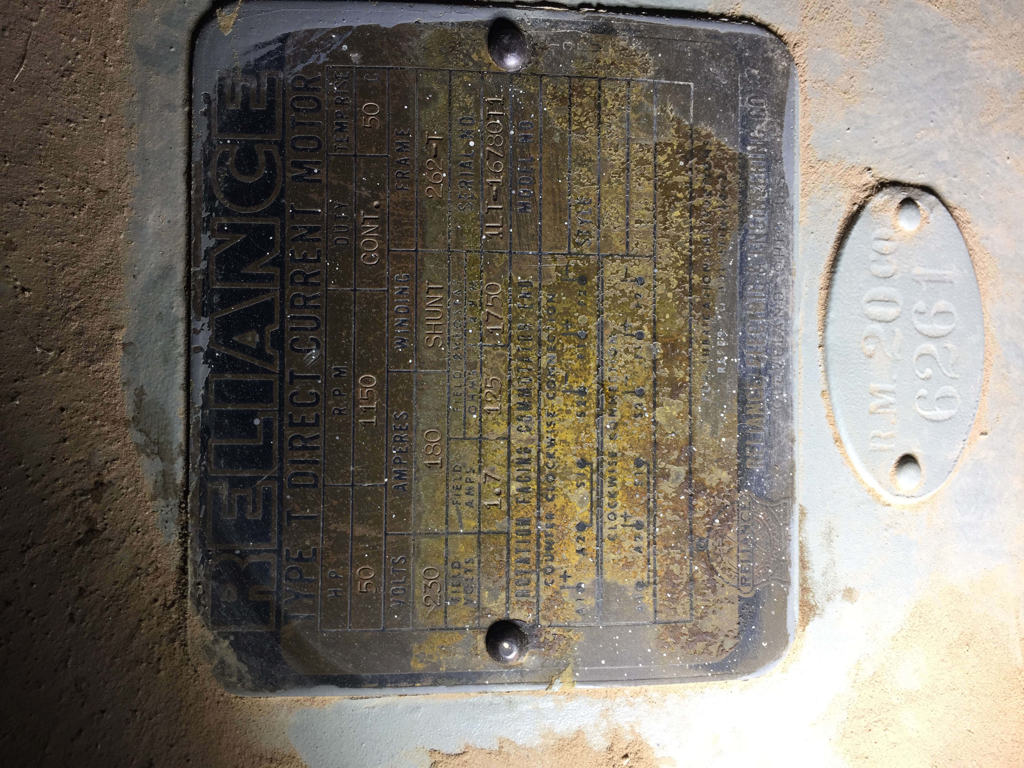 Used 65” WEAN-UNITED Embossing Roll Stand