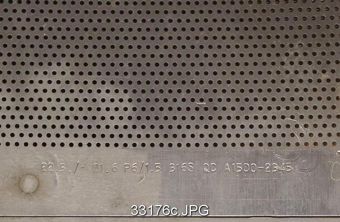 Used Bird 14B Pressure Screen Outer Basket, .062" Holes #33176