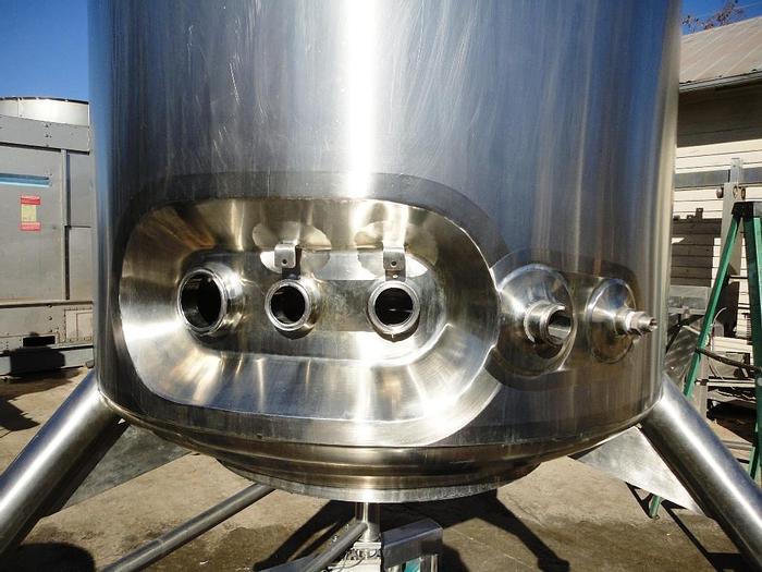 Used Reactor, 265 Gallon, 316L S/st, 100 PSI, Jkt, Feldmeier, #S737963