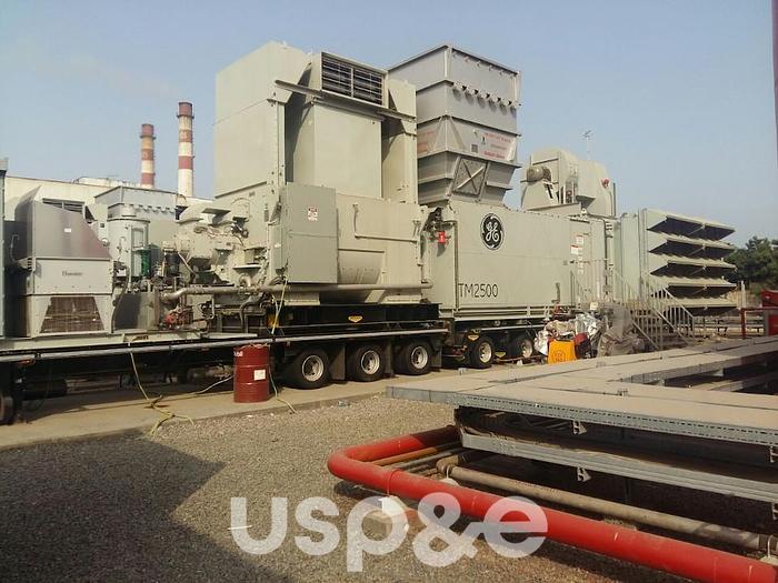 35 MW New 2019 GE TM2500 + GEN8 Natural Gas Turbine