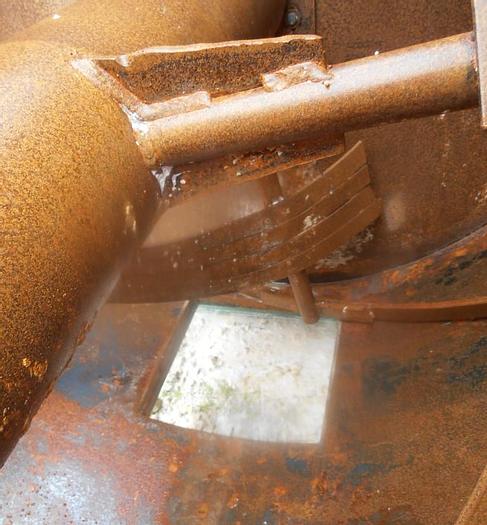 Used Mixer, Ribbon, 75 CF, C/St, Scott, Hopper, Dust Collector, #S741694