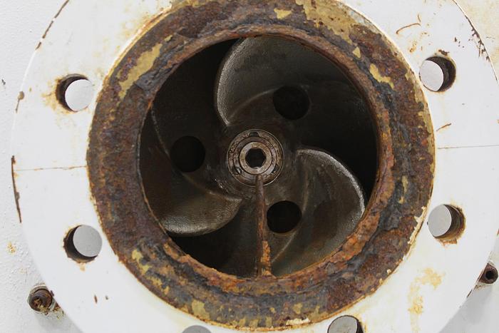 Used Sulzer APT33-4C Pump, Iron Casing, 3-Vane Stainless Impeller #43809
