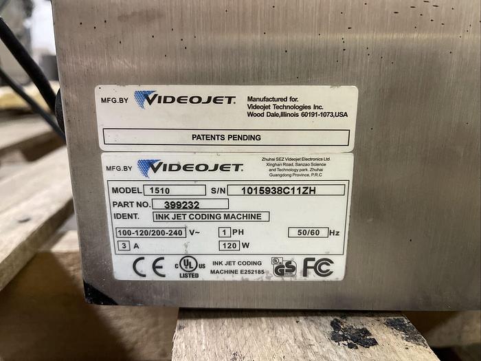 Used VideoJet 1510