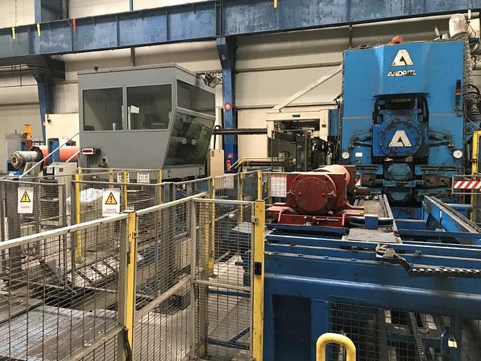 Used ANDRITZ 1500mm 4-Hi Skin Pass Mill (Us.) #4340 1500mm 4-Hi Skin Pass Mill (Us.) #4340