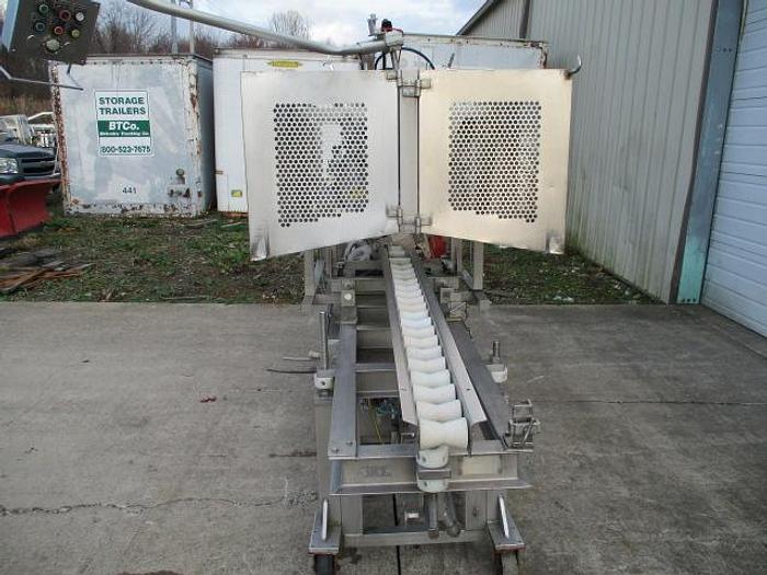 Used Devro Teepak Auto Stuffing Machine Md# 2 Series B T-Sizer