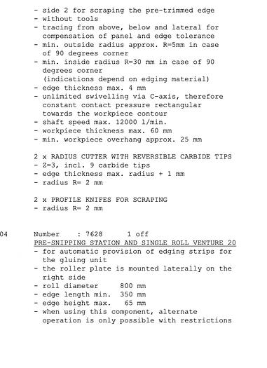 Used Homag BAZ211 Venture 20 CNC