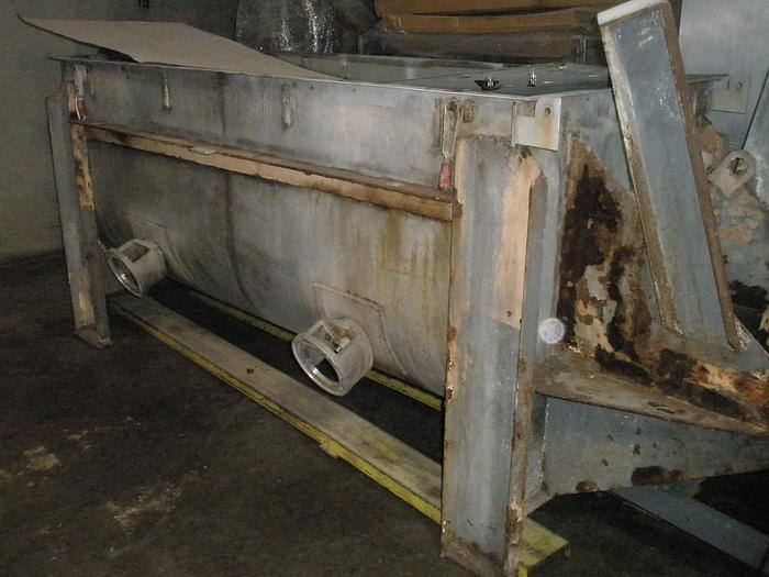 Used Mixer, Ribbon, 150 CF, S/st, Double Ribbon, Choppers, #A737245