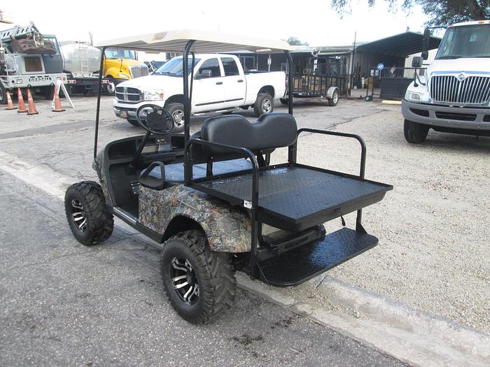 Used Lifted EZ GO Gas Golf Cart