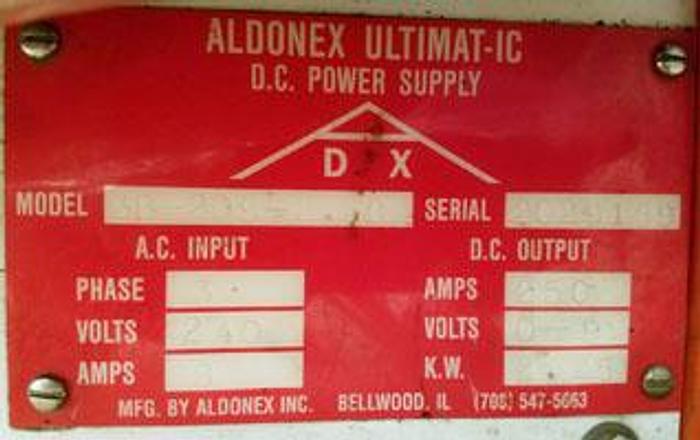 Usado [RE-20] : Used 250 amp Rectifier