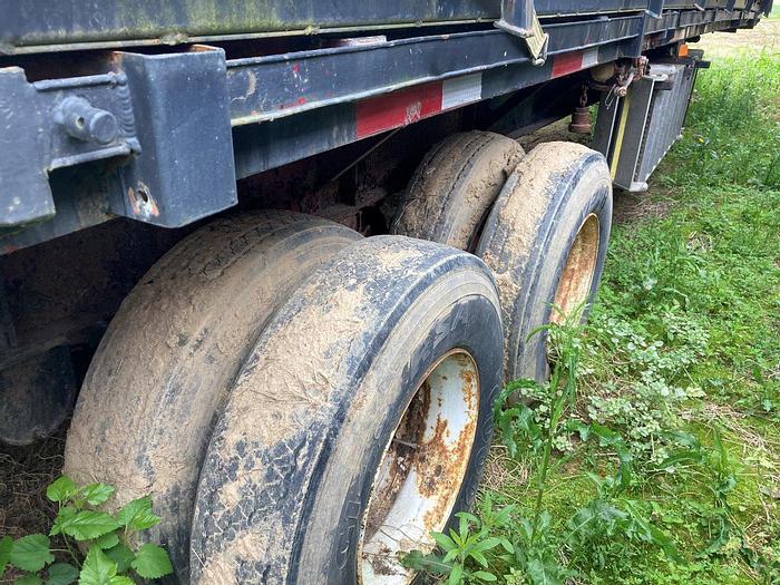 Used 2000 Fontaine HFTW-5-10045FK Flatbed Trailer