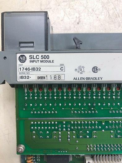 Used Allen Bradley 1746-IB32 SLC 500 Input Module Ser C