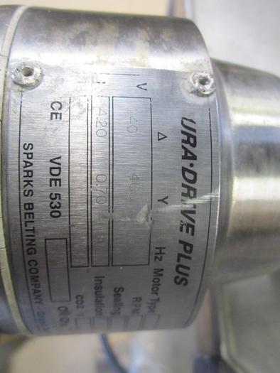 Used Conveyor, Drum, 4.375" x 30", Sparks, S/st #C739979