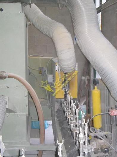 Used MUFFLED Gas turbo Kiln MORETTI mod. FDTM4