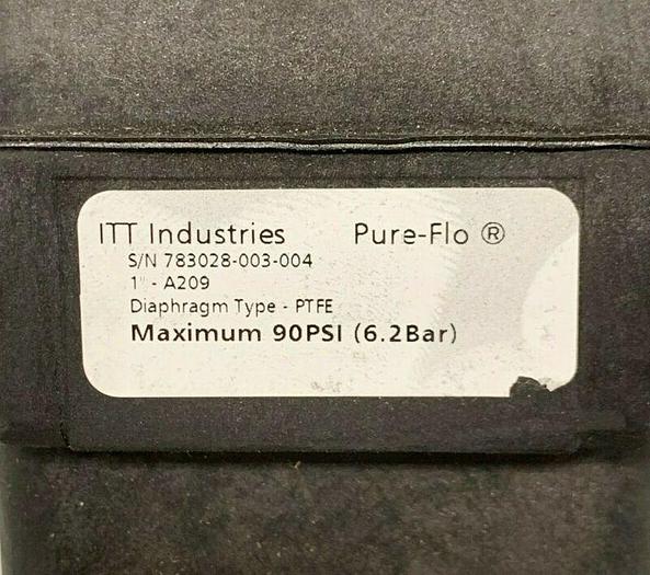 Used ITT Sherotec 4-way 316L Valve w/ 2" & 1" Sanitary Fittings w/ Position Monitor