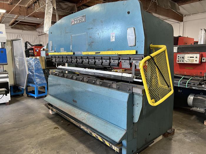 Used 1982 - 110 Ton x 10' Amada RG-100 Hydraulic Press Brake w. Manual BG