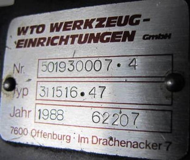 Gebraucht Werkzeughalter WTO 311516-47  angetr. WZ VDI 30