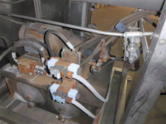 Used OHI Dual Shaft Paddle Blender w/Top CO2; Md#VB.5E