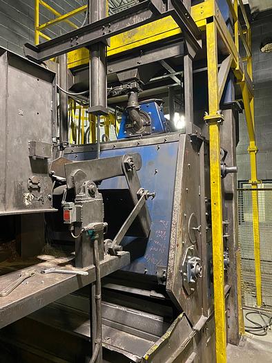 Used Wheelabrator TB6 - 6 Cubic Foot Tumble Blast Machine