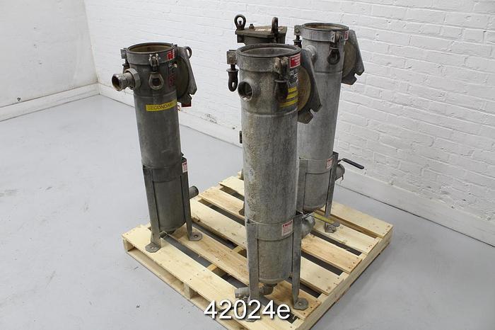 Used FSI BFNP12 316SS Canister Filters #42024