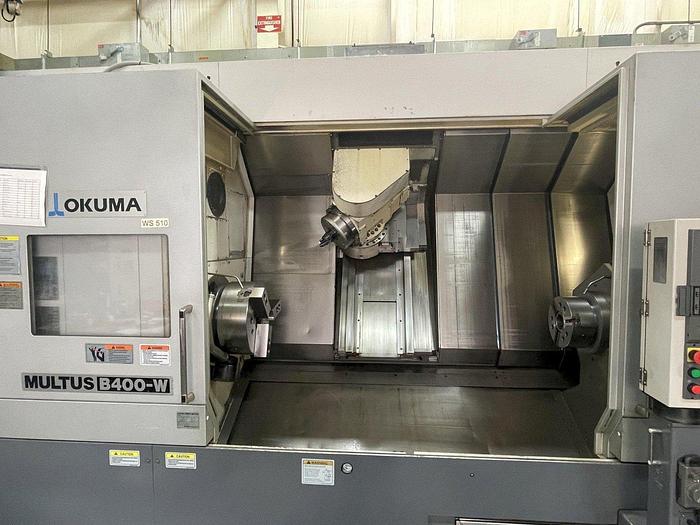 Used 2008 Okuma Multus B400W Multi-Tasking CNC Lathes