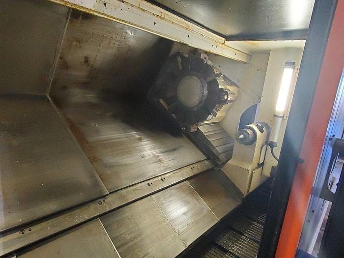 Used Used 2014 Mazak QTN 450II x 80″ with 2156 Total Hours, CNC Lathe