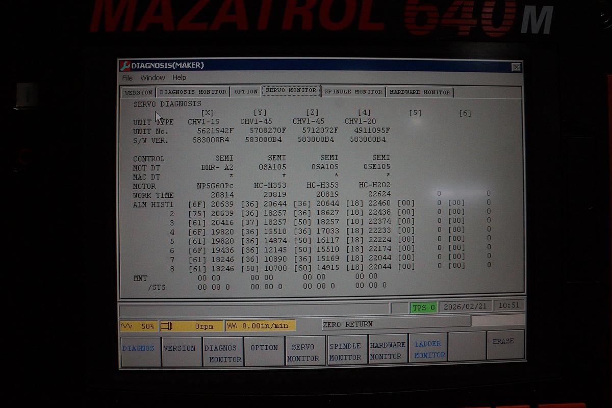 Used Used 2006 Mazak SVC 2000L/120 Hi-Velocity VMC