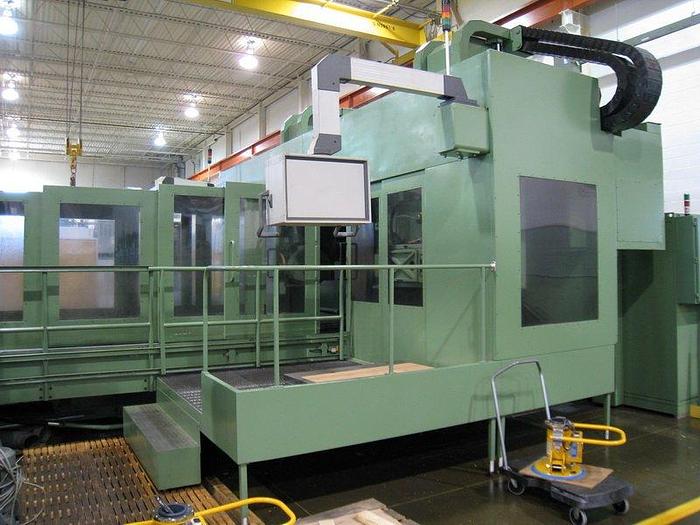 Used Used 1995 60″ X 118″ FAVRETTO MG-300 2T ROUGH AND FINISHING CNC SURFACE GRINDER