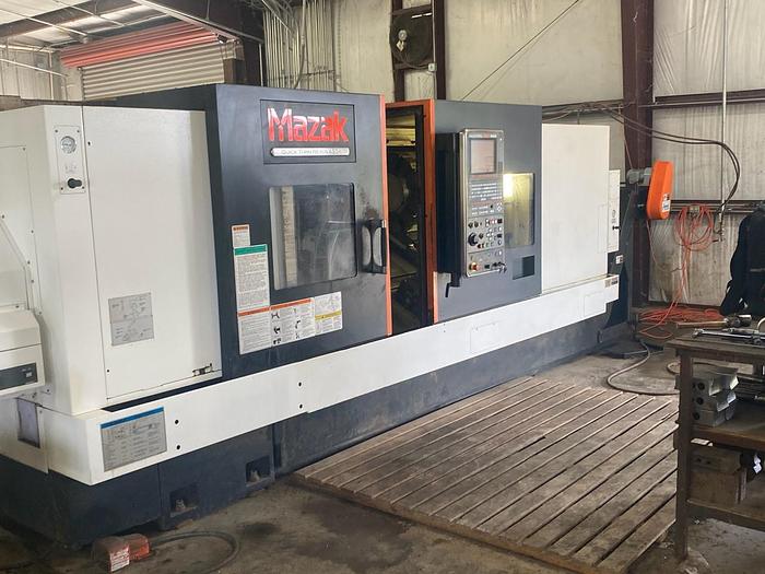 Used Used 2012 Mazak QTN 450II x 80″ CNC Lathe