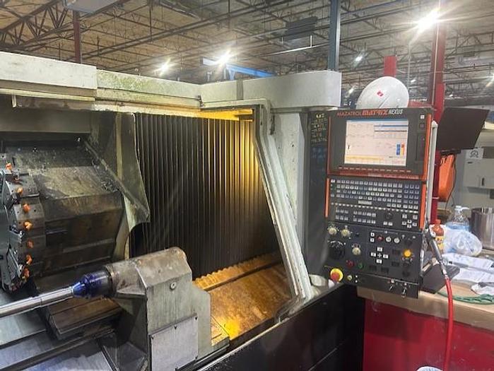 Used 2008 Mazak  Mazak QTN 350II x 80"