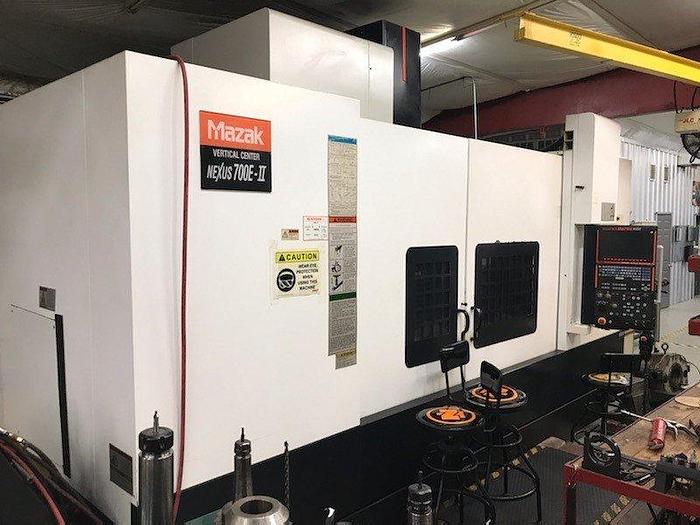 Used Used 2013 Mazak VCN 700E II Vertical Machining Center with 4th Axis