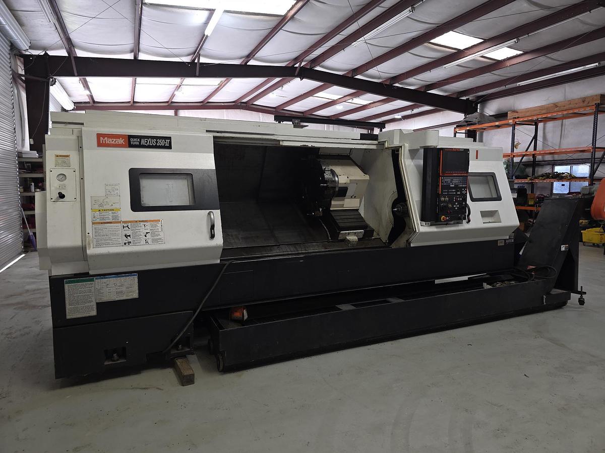 Used 2011 Mazak Quick Turn Nexus 350II x 80" CNC Turning Center