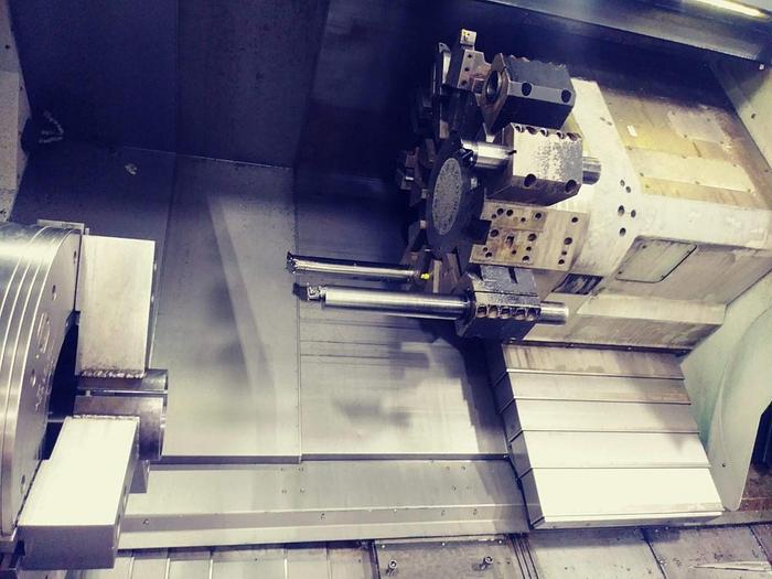 Used Used 2010 Mazak Slant Turn Nexus 550II / 3000 CNC 2-Axis Hollow Spindle Lathe