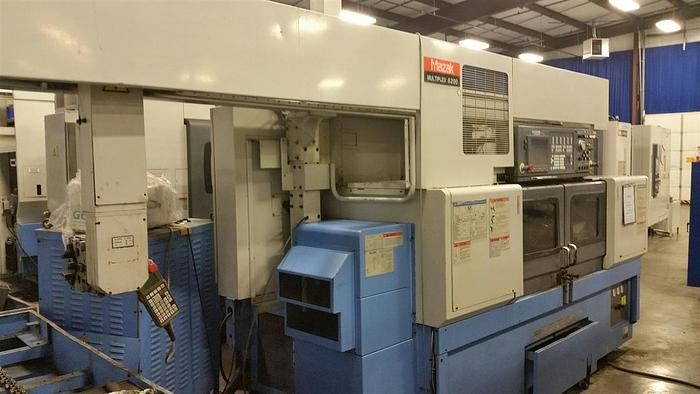 Used Used Mazak Multiplex 6200 W/GL100C Gantry CNC Turning Center