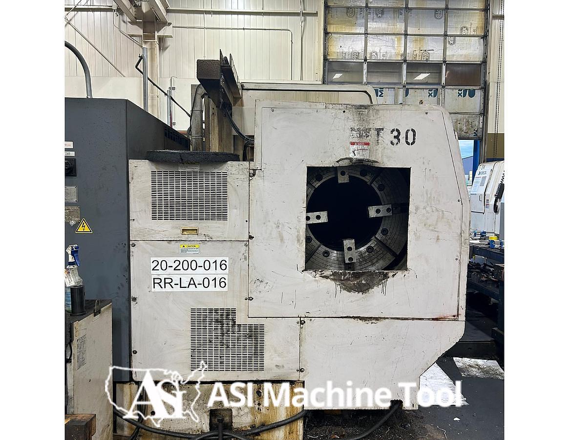 Used 2007 Okuma LOC 650/1750 2SC, 4-Axis CNC Lathe with 22" Bore