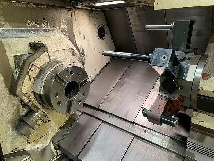 Used Used 2013 Mazak QTN 450IIM x 80″ CNC Lathe