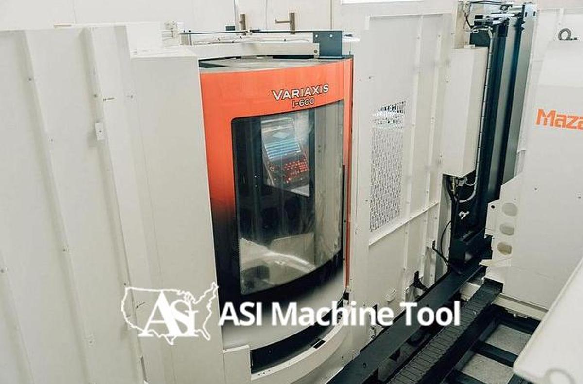 Used 2022 Mazak Variaxis i-600 CNC Vertical Machining Centers, 5th Axis Trunnion Table/ B Axis, 12 Palletech