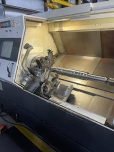 Used Used 2007 Mazak QTN 350 II-1500 CNC Machine with Steadyrest