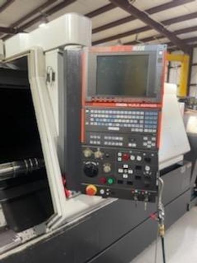 Used Used 2007 Mazak QTN 350 II-1500 CNC Machine with Steadyrest