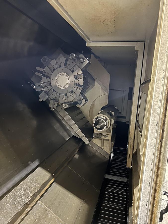 Used 2010 Mazak Slant Turn Nexus 550II / 3000 CNC OIL COUNTRY LATHE with 12.5" BORE