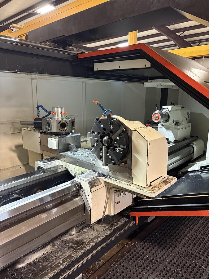 Used 2020 Mazak Powermaster Universal/3000 CNC Hollow Spindle Lathe with 10.2" Bore