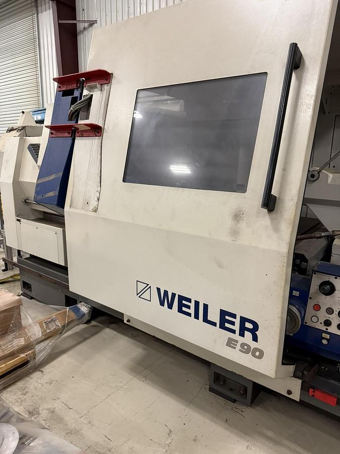 Used 2012 Weiler E-90 / 3000 CNC Lathe