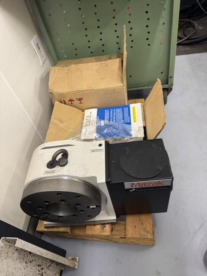 Used 2018 Mazak VCN 530C with Pallet Changer and 4th Axis Rotary Table