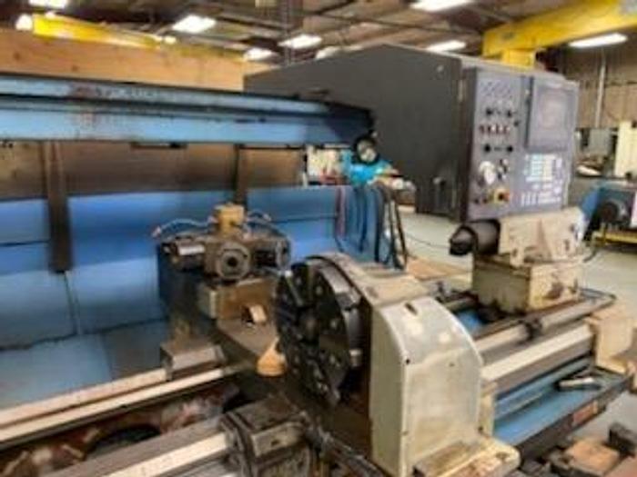 Used Used 2000 Mazak Powermaster 10.2 Bore 25 X 120 Universal CNC Lathe