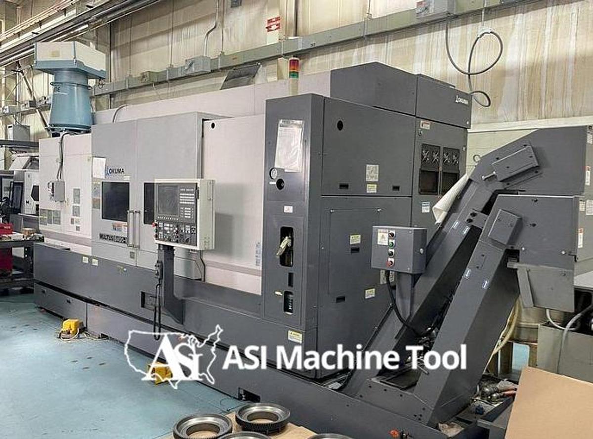 Used 2008 Okuma Multus B400W Multi-Tasking CNC Lathes