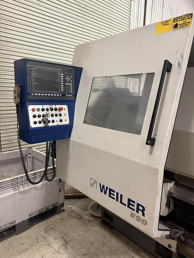 Used 2012 Weiler E-90 / 3000 CNC Lathe