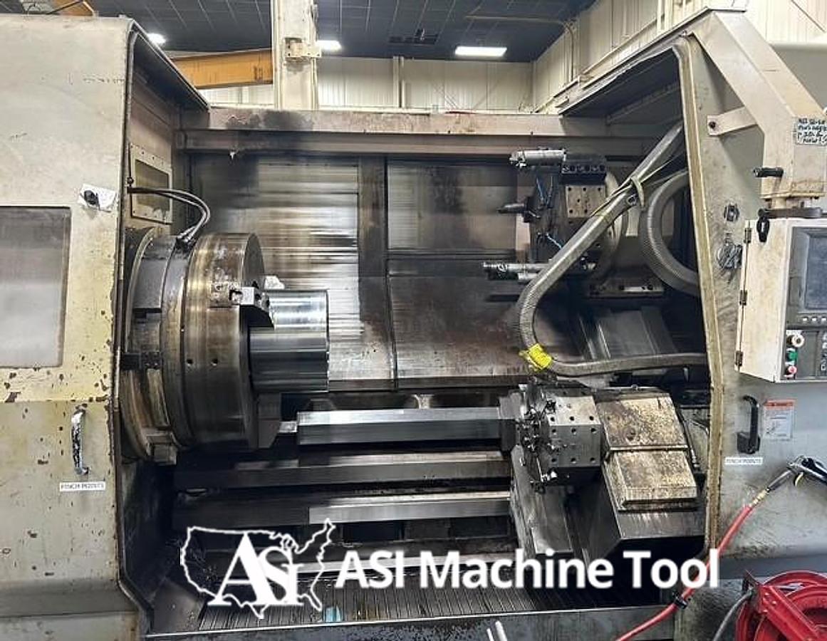 Used 2007 Okuma LOC 650/1750 2SC, 4-Axis CNC Lathe with 22" Bore